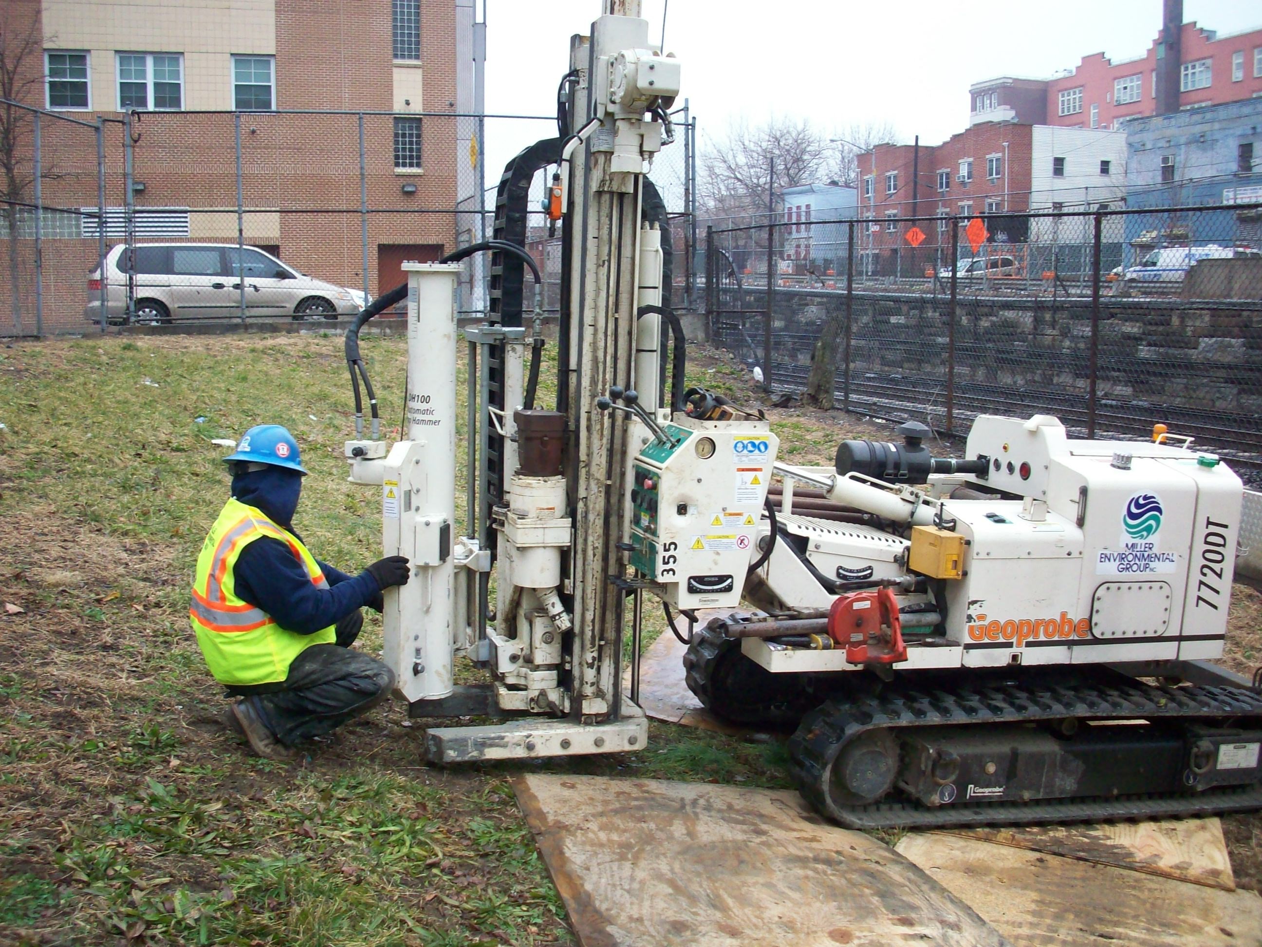 Miller Environmental Group Inc Track Mounted Geoprobe Miller