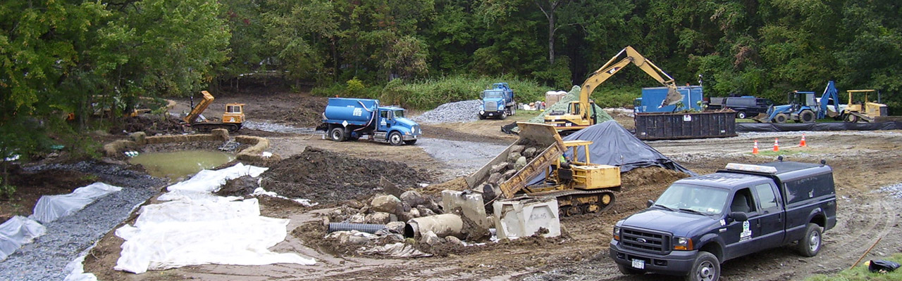 Construction site remediation