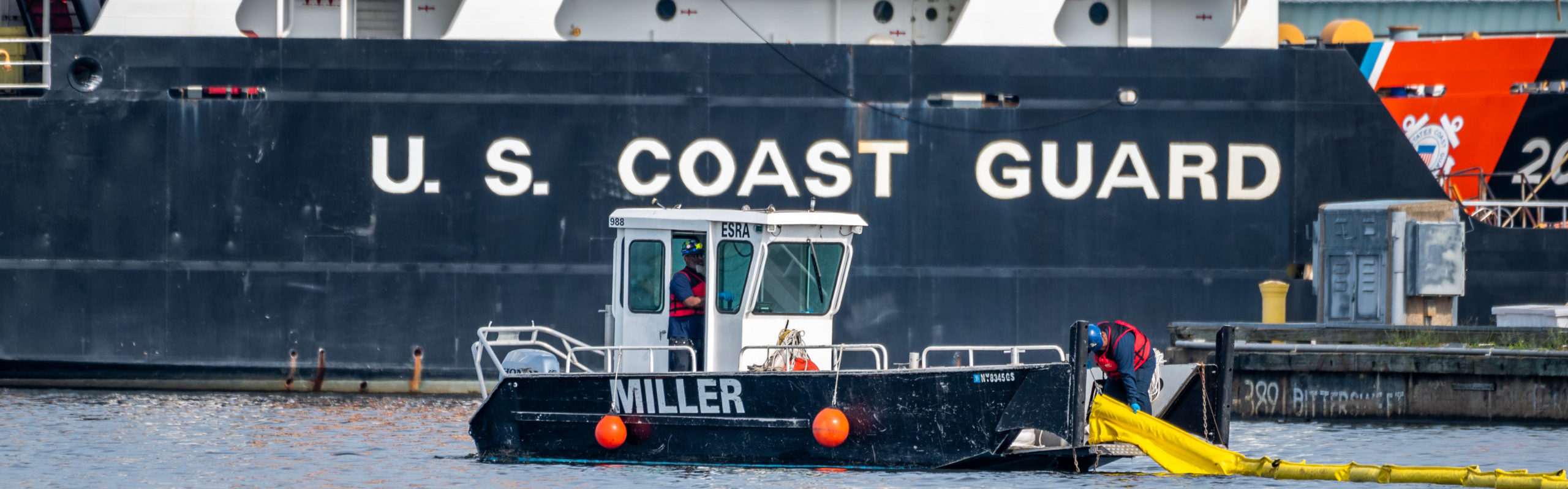 MEG working along side the US Coast Guard